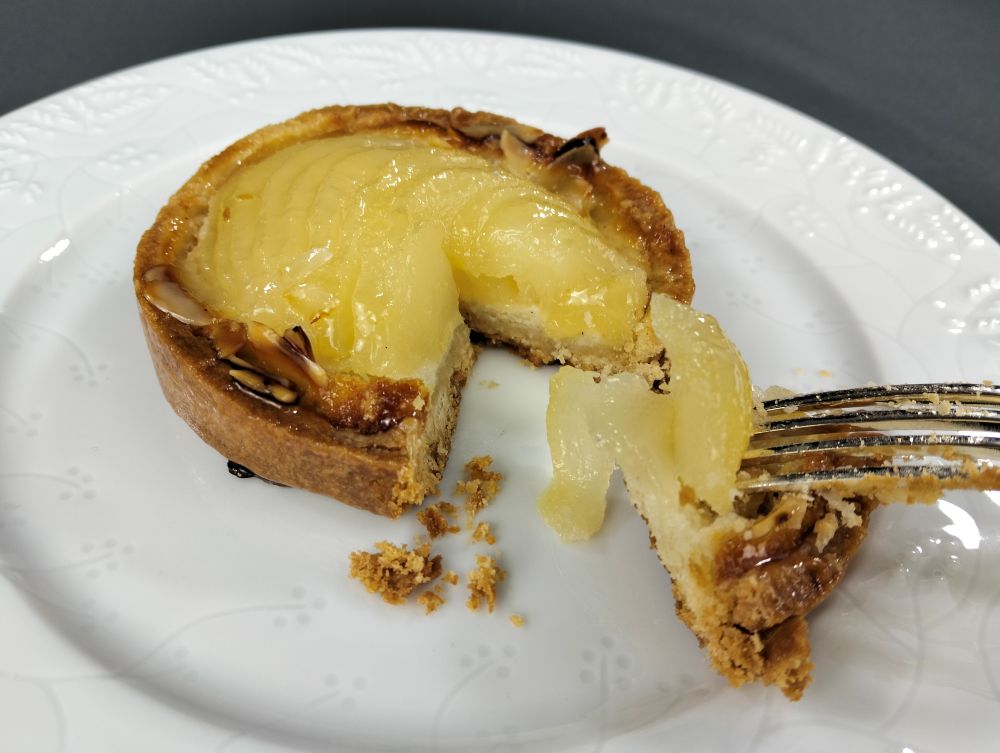 Tarte poire-amandine