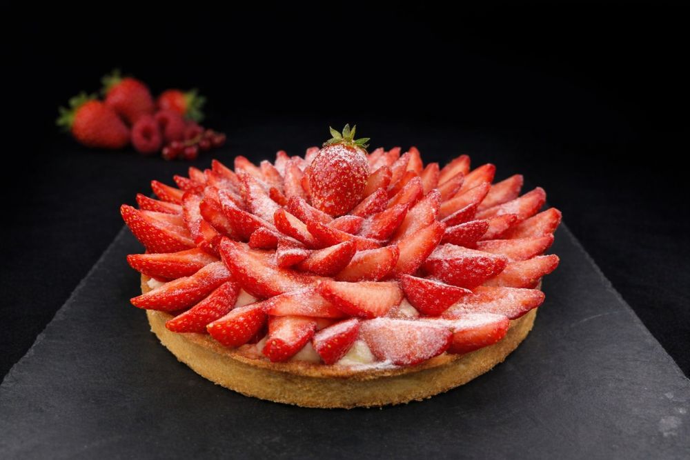 Tarte aux fraises